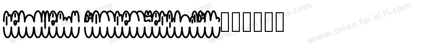 Delivery CondensedBlack字体转换